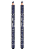 NYC Show Time Glitter Pencil, 945 Starry Blue Sky CHOOSE YOUR PACK, Eyeliner, Nyc, makeupdealsdirect-com, Pack of 2, Pack of 2