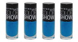 Maybelline Color Show Nail Polish, 990 Azure Seas Choose Your Pack, Nail Polish, Maybelline, makeupdealsdirect-com, Pack of 4, Pack of 4