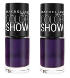 Maybelline Colorshow Nail Polish, 280 Plum Paradise Choose Your Pack, Nail Polish, Maybelline, makeupdealsdirect-com, Pack of 2, Pack of 2