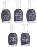 Sally Hansen Gem Crush Nail Polish, 08 Glitz Gal Choose Your Pack, Nail Polish, Sally Hansen, makeupdealsdirect-com, Pack of 5, Pack of 5