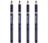 NYC Show Time Glitter Pencil, 945 Starry Blue Sky CHOOSE YOUR PACK, Eyeliner, Nyc, makeupdealsdirect-com, Pack of 4, Pack of 4