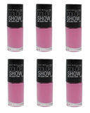 Maybelline Colorshow Nail Polish, 260 Chiffon Chic Choose Your Pack, Nail Polish, Maybelline, makeupdealsdirect-com, Pack of 6, Pack of 6