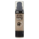 NYC All Day Long Smooth Skin Foundation CHOOSE YOUR COLOR, Foundation, Nyc, makeupdealsdirect-com, 740 Warm Beige, 740 Warm Beige