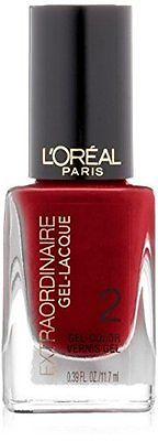 L'Oreal Extraordinaire Gel-Lacquer Nail Color, Hot Couture,(Pack Of 2), Gel Nails, L'Oréal, makeupdealsdirect-com, [variant_title], [option1]
