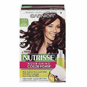 Garnier Nutrisse Nourishing Color Foam, 4im Iced Mahogany Dark Brown, Hair Color, Garnier, makeupdealsdirect-com, [variant_title], [option1]