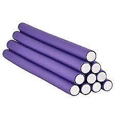 Donna 10" Soft Twist Rollers 5 Ct, Purple, Professional Salon Quality, Rollers & Curlers, Donna, makeupdealsdirect-com, [variant_title], [option1]