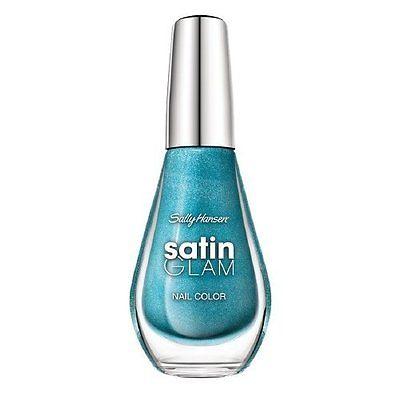 Sally Hansen Satin Glam Nail Color - Teal Tulle (Pack Of 2), Nail Polish, Sally Hansen, makeupdealsdirect-com, [variant_title], [option1]