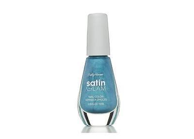 Sally Hansen Satin Glam Nail Polish, "Choose Your Shade!" (06 TEAL) New, Nail Polish, Sally Hansen, makeupdealsdirect-com, [variant_title], [option1]