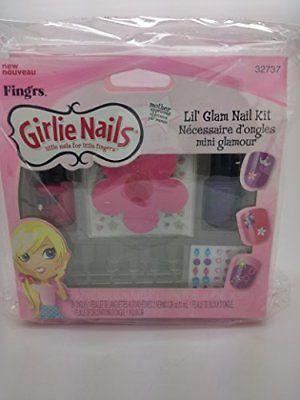 Girlie Nails Lil' Glam Nail Kit 32737 Pack Of 2, Nail Polish, Girlie Nails, makeupdealsdirect-com, [variant_title], [option1]
