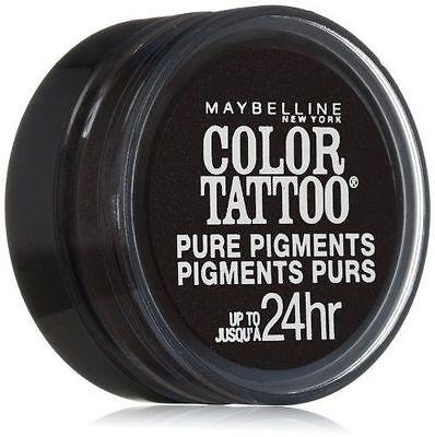 MAYBELLINE COLOR TATTOO PURE PIGMENTS EYE SHADOW #30 BLACK MYSTERY, Eye Shadow, Maybelline, makeupdealsdirect-com, [variant_title], [option1]