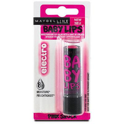 Maybelline Baby Lips Colored Lip Balm 8hrs Moisture Hydration Electro Pop 3.5g, Lip Balm & Treatments, Maybelline, makeupdealsdirect-com, [variant_title], [option1]