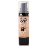 NYC All Day Long Smooth Skin Foundation CHOOSE YOUR COLOR, Foundation, Nyc, makeupdealsdirect-com, [variant_title], [option1]