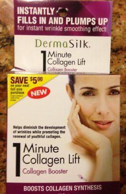 Dermasilk 1 Minute Collagen Lift Collagen Booster 0.25flOz, Face Paint & Stage Makeup, Derma Silk, makeupdealsdirect-com, [variant_title], [option1]