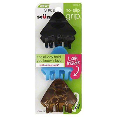 Scunci Claw Clips 3 Clips, Hair Ties & Styling Accs, scünci, makeupdealsdirect-com, [variant_title], [option1]