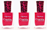Sally Hansen Crackle Overcoat Nail Polish, 04 Fuchsia Shock Choose Your Pack, Nail Polish, Sally Hansen, makeupdealsdirect-com, Pack of 3, Pack of 3
