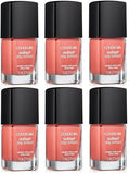 Covergirl Outlast Stay Brilliant Nail Polish, 250 My Papaya Choose Your Pack, Nail Polish, Covergirl, makeupdealsdirect-com, Pack of 6, Pack of 6