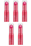 NYC Applelicious Glossy Lip Balm, 355 Applelicious Pink CHOOSE YOUR PACK, Lip Gloss, Covergirl, makeupdealsdirect-com, Pack of 5, Pack of 5
