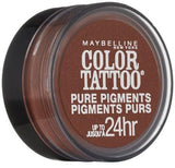 Maybelline Color Tattoo Eyeshadow, 40 Improper Copper CHOOSE YOUR PACK, Eye Shadow, Maybelline, makeupdealsdirect-com, Pack of 1, Pack of 1