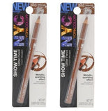 Nyc Show Time Glitter Pencil 946 Glitterazi Brown Choose Your Pack, Eyeliner, Nyc, makeupdealsdirect-com, Pack of 2, Pack of 2