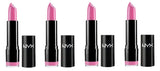 Nyx Round Lipstick, 571a Hot Pink Choose Your Pack, Lipstick, Nyx, makeupdealsdirect-com, Pack of 4, Pack of 4