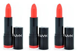 Nyx Lip Smacking Fun Colors Creamy Round Lipstick, 583a Haute Melon Choose Pack, Lipstick, Nyx, makeupdealsdirect-com, Pack of 3, Pack of 3