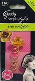 Goody Ouchless Hair Bands, Ties, And Accessories, Hair Ties & Styling Accs, reddonut, makeupdealsdirect-com, Style+Adorn Gold Rose, 06189, Style+Adorn Gold Rose, 06189