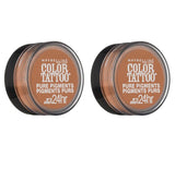Maybelline New York Color Tattoo Eye Shadow, 60 Buff And Tuff, Eye Shadow, Maybelline, makeupdealsdirect-com, Pack of 2, Pack of 2