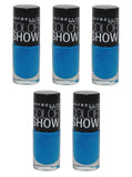 Maybelline Color Show Nail Polish, 990 Azure Seas Choose Your Pack, Nail Polish, Maybelline, makeupdealsdirect-com, Pack of 5, Pack of 5