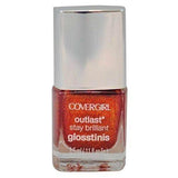 Covergirl Outlast Stay Brilliant Glosstini Polish, 610 Rogue Red Choose Pack, Nail Polish, Covergirl, makeupdealsdirect-com, Pack of 1, Pack of 1
