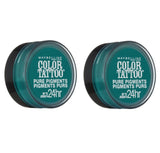 Maybelline New York Color Tattoo Eye Shadow, 5 Never Fade Jade Choose Your Pack, Eye Shadow, Maybelline, makeupdealsdirect-com, Pack of 2, Pack of 2