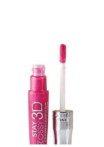 Rimmel Stay Glossy 3d Lipgloss - Candy Floss, Lip Gloss, Rimmel, makeupdealsdirect-com, [variant_title], [option1]