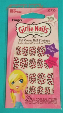 Fingr's Girlie Nails Full Cover Nail Stickers, 32730, Nail Art Accessories, Fing'rs, makeupdealsdirect-com, [variant_title], [option1]