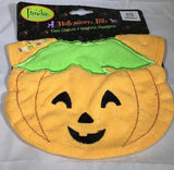 Halloween Decorations, Masks, Makeup Kits, Jack O' Lantern Kits, Baby Bibs!, Halloween, reddonut, makeupdealsdirect-com, Pumpkin Bib, 932924, Pumpkin Bib, 932924