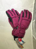 Winter Essentials 2 Pack Gloves, Neckwarmer, Scarves, Gloves, Gloves & Mittens, reddonut, makeupdealsdirect-com, Purple Large Gloves, Purple Large Gloves