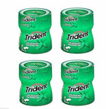 Trident Spearmint Sugar Free Gum With Xylitol (4) 60 Piece Pks 240 Total USA, Chewing Gum, Trident, makeupdealsdirect-com, [variant_title], [option1]