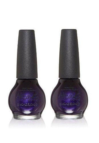 Lot Of 2 - Nicole By Opi Lacquer Nail Polish Plum To Your Senses! #ni 406 0.5 Oz, Nail Polish, OPI, makeupdealsdirect-com, [variant_title], [option1]