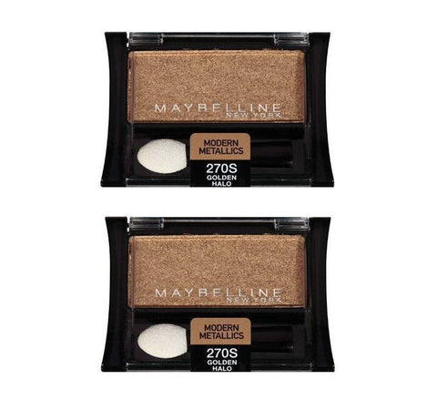 (2 Pack)Maybelline Expert Modern Metallics EyeShadow, 270S Golden Halo, Eye Shadow, Maybelline, makeupdealsdirect-com, [variant_title], [option1]