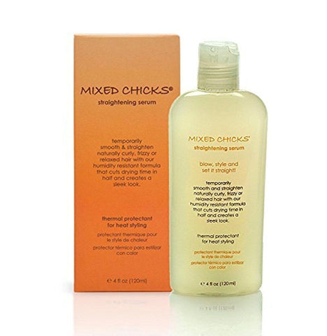 Mixed Chicks Straightening Serum Thermal Protectant For Heat Styling 4oz, Relaxers & Straightening Prod, mixed chicks, makeupdealsdirect-com, [variant_title], [option1]