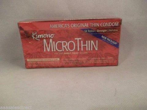Kimono Microthin Premium Thin Condoms 12 Count Barely There Feeling Private, Condoms & Contraceptives, Kimono MicroThin Premium Thin Condoms, makeupdealsdirect-com, [variant_title], [option1]