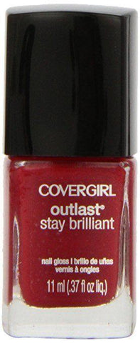 Covergirl Outlast Stay Brilliant Nail Gloss, Lasting Love 180, 0.37 Ounce, Nail Polish, COVERGIRL, makeupdealsdirect-com, [variant_title], [option1]