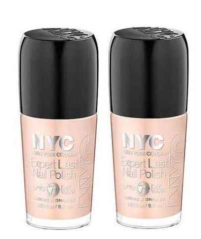 Lot Of  2 Nyc New York Color Expert Last Nail Polish, 165 Carried Away, Nail Polish, NYC, makeupdealsdirect-com, [variant_title], [option1]