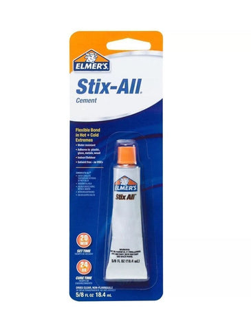 Elmer's Stix-All Cement Glue Bond Hot/ Cold - 5/8 Oz/ 18.4 Ml, False Eyelashes & Adhesives, Elmers/X-Acto, makeupdealsdirect-com, [variant_title], [option1]