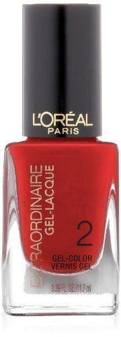 L'Oreal  - RED-Y TO SHINE - Extraordinaire Gel-Lacque Nail Polish, Nail Polish, L'Oreal, makeupdealsdirect-com, [variant_title], [option1]