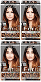 L'Oreal Paris Feria Intense Ombre Hair Color, Soft Black To Black O40, Hair Color, L'Oreal, makeupdealsdirect-com, Pack of 4, Pack of 4