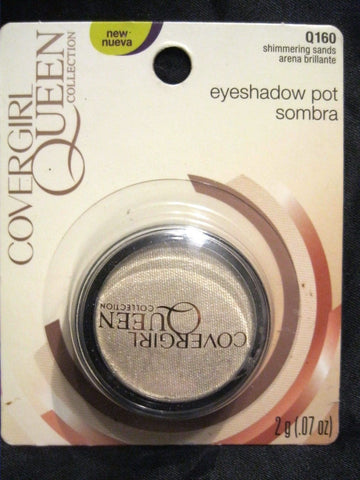 COVERGIRL QUEEN COLLECTION EYESHADOW POT Q160 SHIMMERING SANDS, Eye Shadow, CoverGirl, makeupdealsdirect-com, [variant_title], [option1]