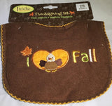 Halloween Decorations, Masks, Makeup Kits, Jack O' Lantern Kits, Baby Bibs!, Halloween, reddonut, makeupdealsdirect-com, I <3 Fall, Thanksgiving Baby Bib, I <3 Fall, Thanksgiving Baby Bib