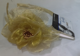 Goody Fashion Flower Head Band  (Pick Yours), Hair Accessories, Flower, makeupdealsdirect-com, Gold, Gold