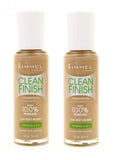 Rimmel Clean Finish Foundation 430 Soft Honey, "Choose Your Pack!", Foundation, Contains Minerals, makeupdealsdirect-com, PACK 2, PACK 2