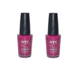 2 Pack - Nyc In A New York Color Minute Nail Polish 268 Fashion Ave Fuchsia, Nail Polish, NYC, makeupdealsdirect-com, [variant_title], [option1]