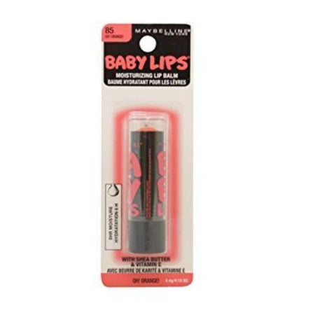 Maybelline Baby Lips Moisturizing Balm 85 Oh! Orange!, Lip Balm & Treatments, Maybelline, makeupdealsdirect-com, [variant_title], [option1]